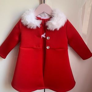 Baby dress and coat